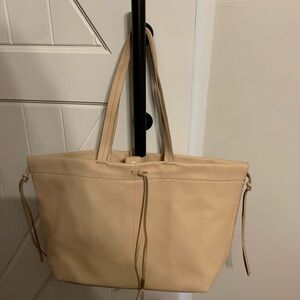 Lucky Brand Cream Tote Bag